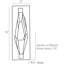 Maisie 2 - Light LED Flush Mounted Sconce-70940047