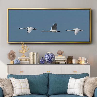 Wing Up Wing down- Framed Canvas