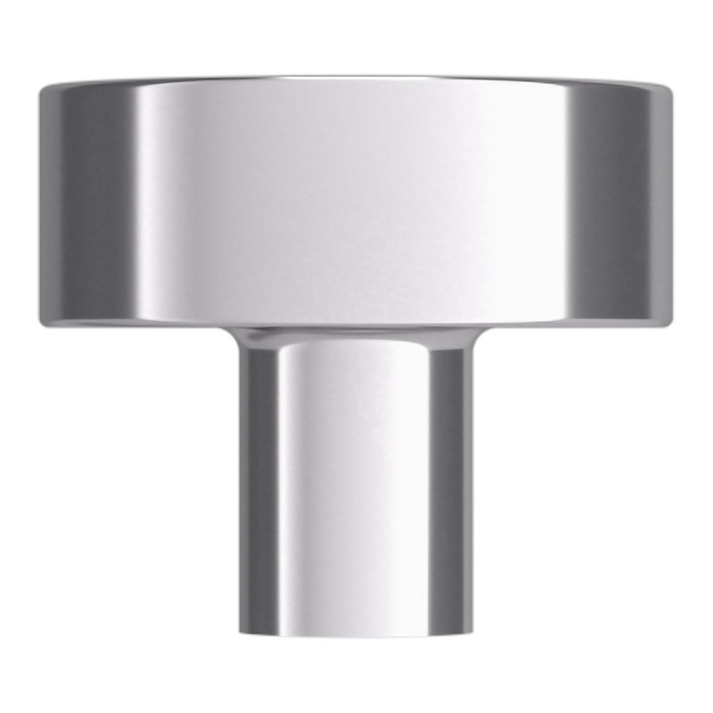 4404 Contemporary Knob, 1.25", Polished Chrome