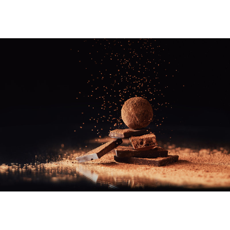Tasty Truffles - Wrapped Canvas Print, 30cm H x 46cm W x 3.8cm D