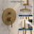 Calder Complete Shower System with Rough in-Valve-98304576