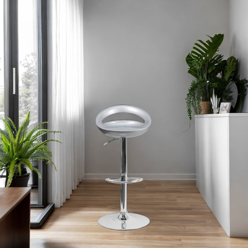 Tabouret réglable Manjeevan, Gris