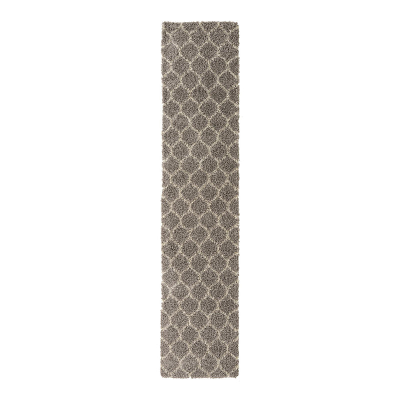 Azbill Geometric Indoor Rug, Runner 2'7" x 12'