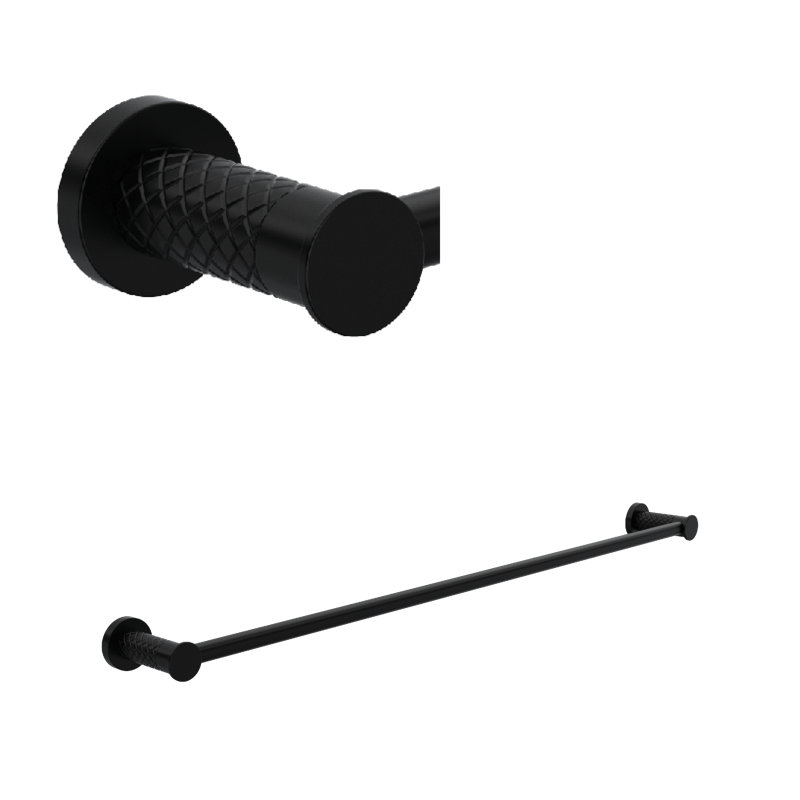Tenerife 24" Towel Bar, Matte Black