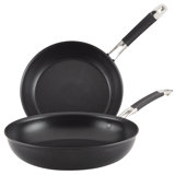 Anolon Hard Anodized Nonstick Nesting Frying Pans / Skillet Set, 2 Piece
