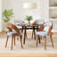Upholstered Side Chairs with Padded Back-1018588226