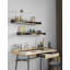 Alvoid Metal Base Writing Desk