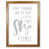 Honey Oak Frame