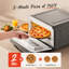 Four à pizza électrique avec pierre à pizza et température maximale de 750 ℉