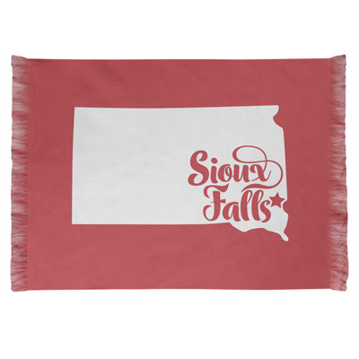 Tapis de zone rouge south dakota sioux chutes