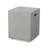 Caelan Rectangle Lightweight Concrete/MGO Propane Smokeless Fire Pit Table-32508389