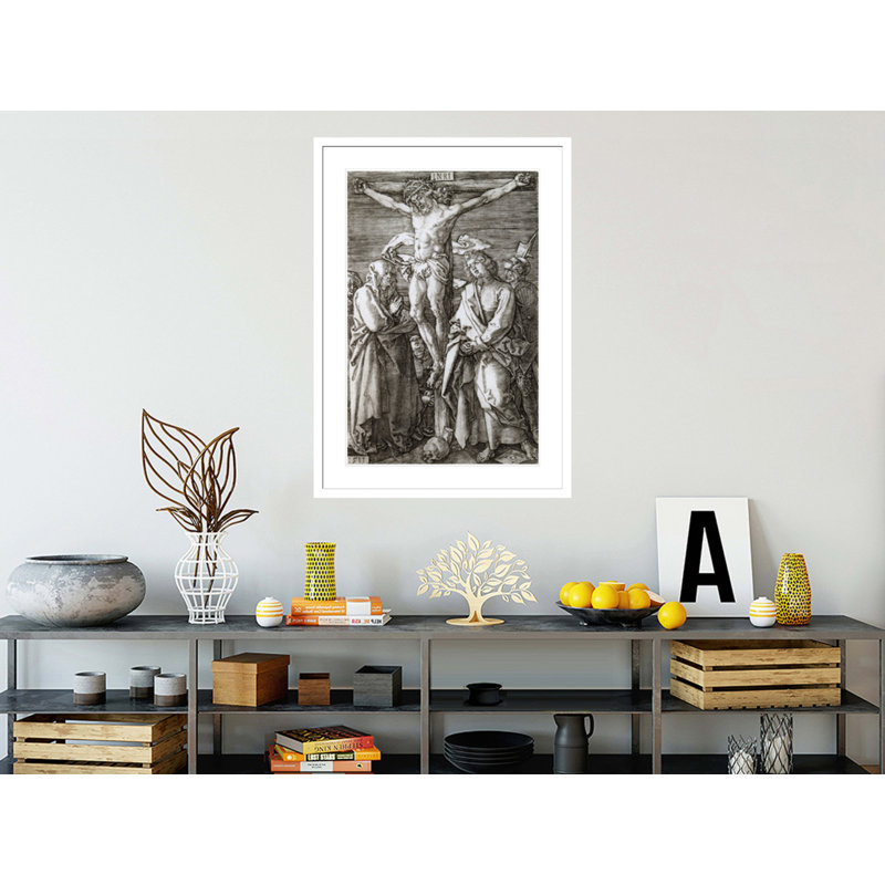 Crucifixion par Albrecht Dürer, impression giclée sur cadre, 41.5" H x 29.64" W