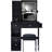 Versatile Desktop Vanity Table With Advanced Power Station And Comfortable Stool-753739550