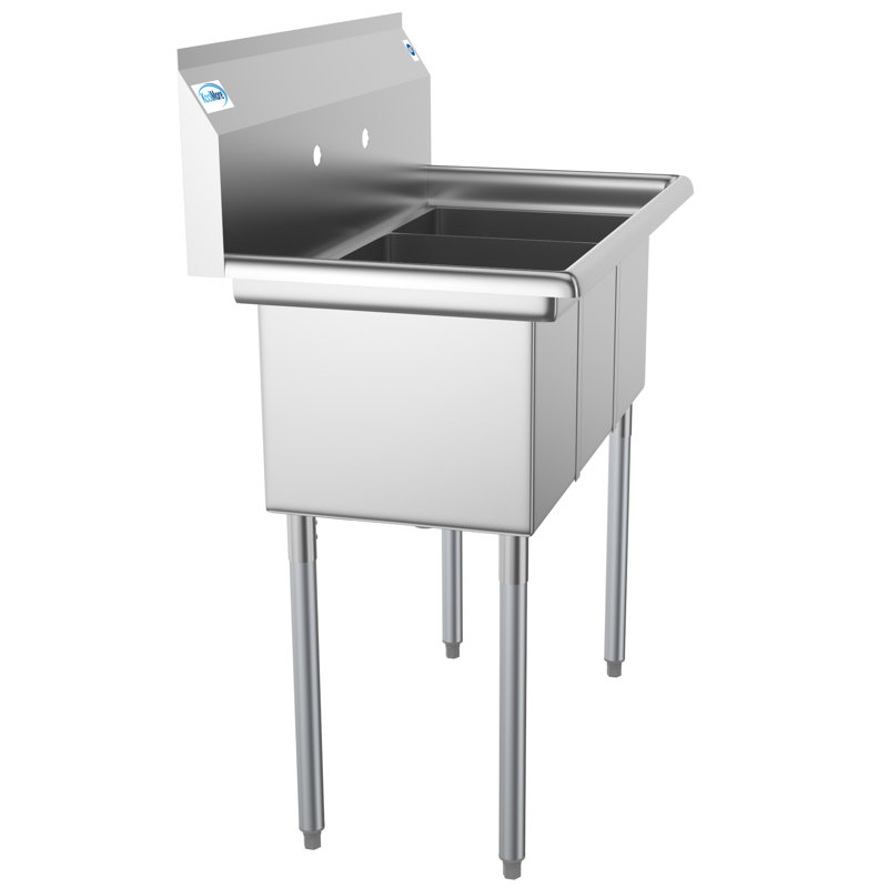 36'' Stainless Steel Triple Bowl Commercial Kitchen Sink