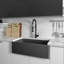 Fireclay Venice Front Reversible 33" L x 18" W Farmhouse/Apron Kitchen Sink with Accessories-1456365217
