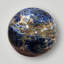 Sphalite bleu foncé sur piédestal