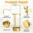 Golden Rustproof Umbrella Stand