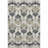 Premium Machine Washable Prisco Black Rug-1495542780