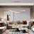 Nese 12 - Light LED Dimmable Linear Kitchen Island Pendant-719296403