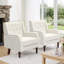 Fauteuil d'appoint rembourré 21,65 po-148715718