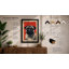 Pug Portrait Retro - Framed Print-1465498091-1465498090