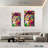 Brampt Lion Abstract Colors-108547046