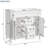 35.99'' Bathroom Vanity with Resin Sink Top Bathroom Storage Bathroom Vanity Cabinet-94400006