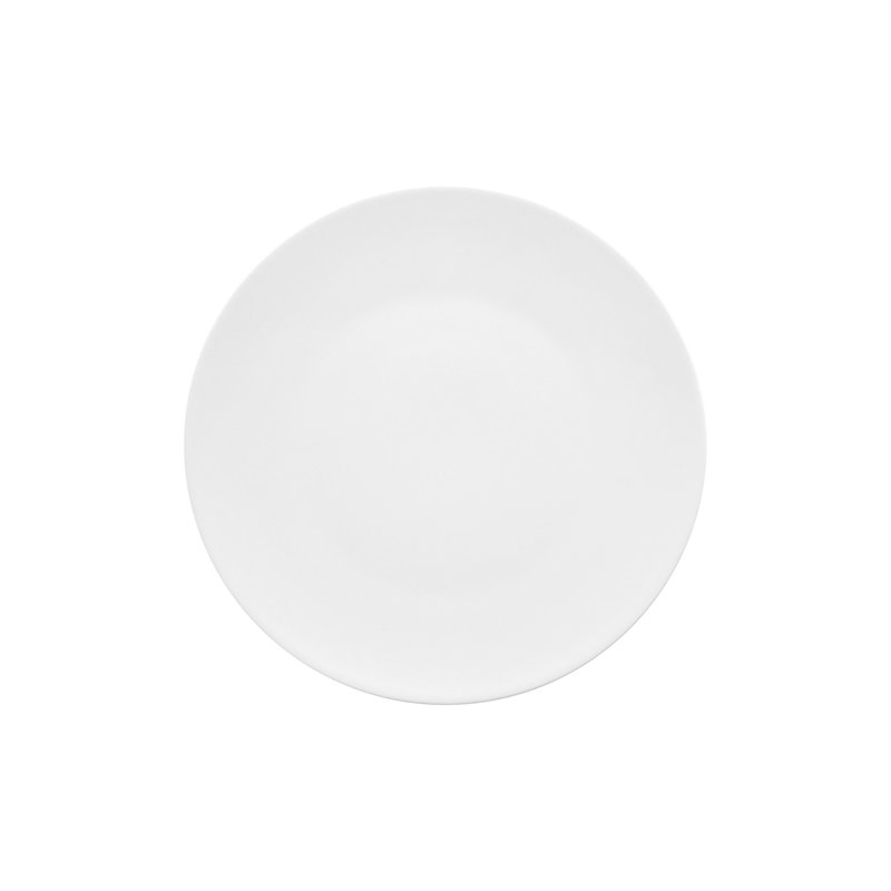 TAC Porcelain Salad/Dessert Plate, White