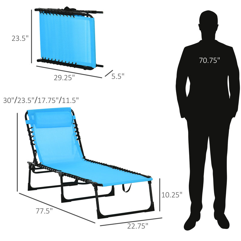 Chaise longue de piscine Pool