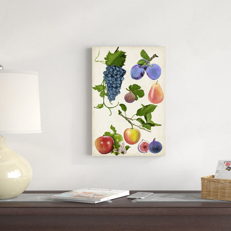 Fruit Collection II, H 18 po x l 12 po x P 1,25 po