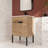 Nalyjah 24.34'' Single Bathroom Vanity with Ceramic Top-1589455294