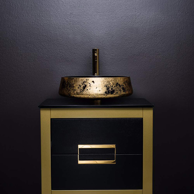 Nova Single Vanity, Gold
