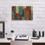 «Majestic City Abstract» par Michael Mullan, art mural sur toile-964178027
