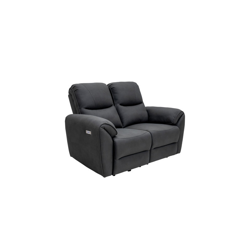 Bettylu FABRIC ELECTRIC SEATER RECLINER - CHARCOAL, 2