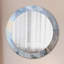Huldar Glass Flat Wall Mirror