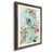 Toile avec cadre en noyer