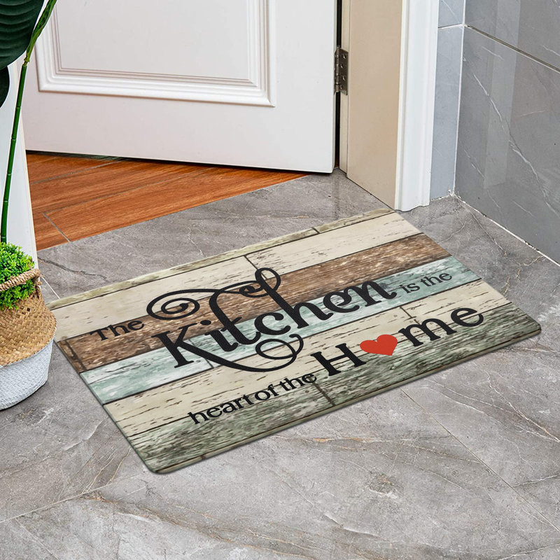 Annagail Anti-Fatigue Non-Slip Kitchen Mat (Set of 2)