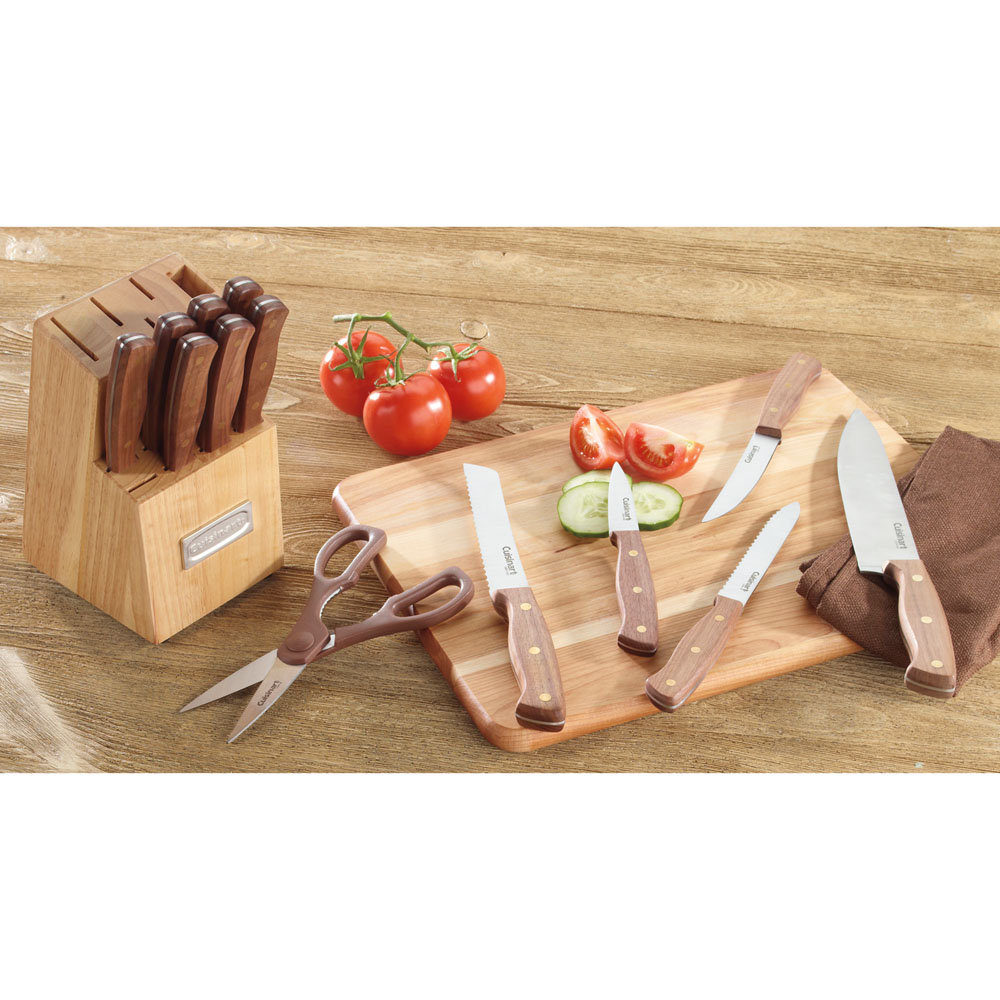 Cuisinart 14-pc Knife Set and Wood Storage Block