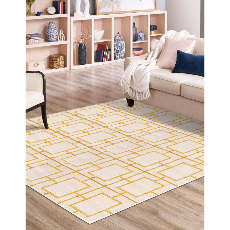 Geometric Area Rug, Square 238.8cm