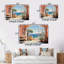 La Dolce Creativita Beachside I - Italy Metal Wall Art