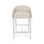 Tabouret de comptoir rembourré 26 po Shounda-369230275