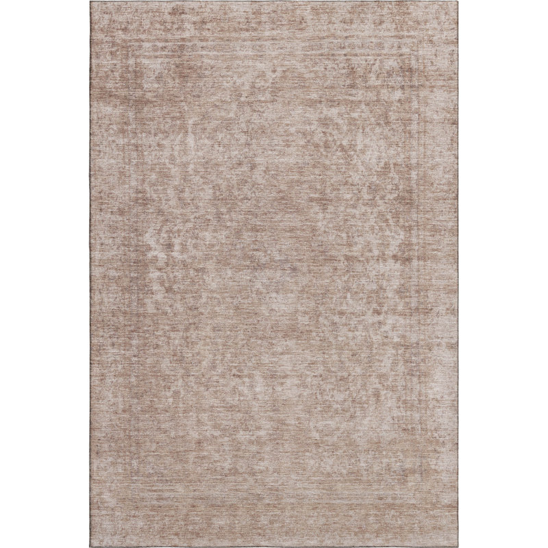 Premium Machine Washable Baford AMF1645 Global Rug, Rectangle 9' x 12'