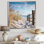 «Tranquility Path To Dune Beach III - Coastal Beach Sand», reproduction sur toile