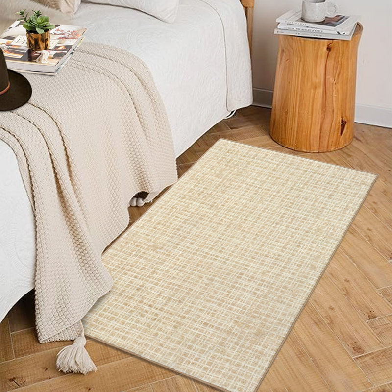 Indoor Modern Geometric Area Rug Washable Low Pile Soft Carpet for Home Decor, Rectangle 3' x 5'