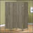 Grey Driftwood And Light Grey 4-Panel Folding Screen