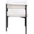 Malin Vegan Leather Arm Chair Dining Chair-474285694