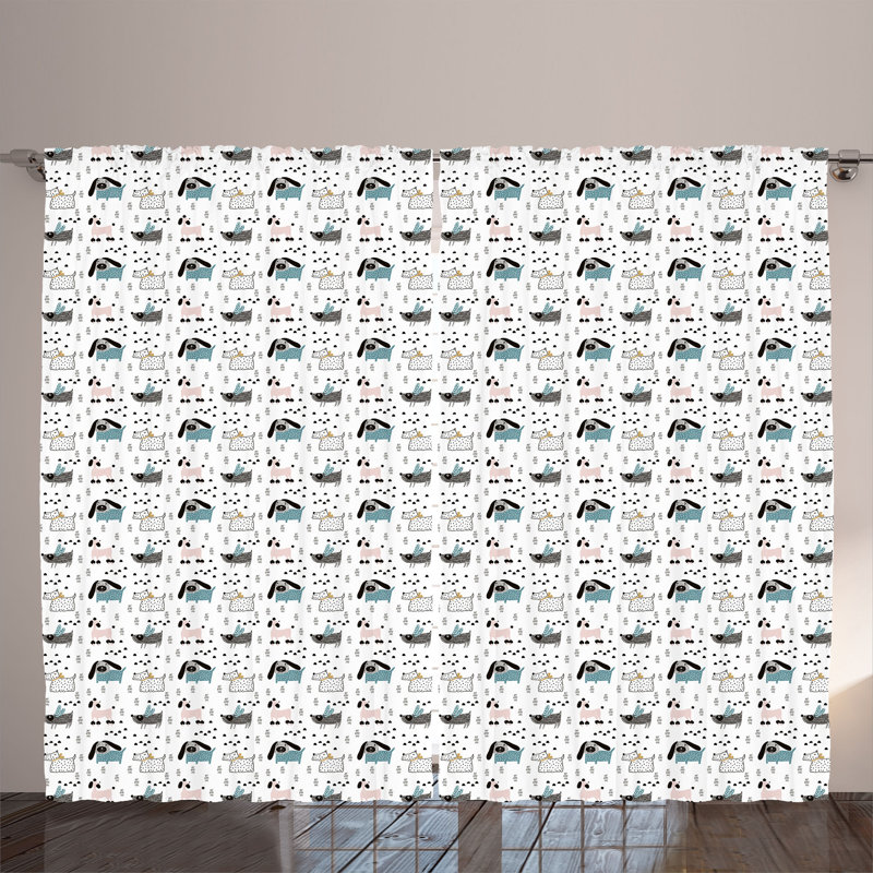 Polyester Standard Curtain Pair