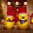 2Pcs Lighted Bear Christmas Decoration