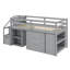 Lit mezzanine avec bureau d'écriture rétractable Jillinda et 3 tiroirs-1277763449