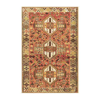 Washable Southwestern Indoor Rug
